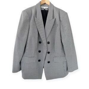 Veronica Beard • Miller Dickey Jacket Houndstooth Blazer